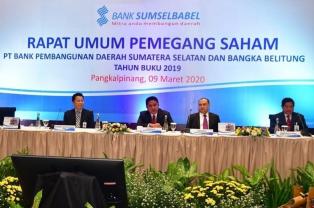 Bupati Hadiri Rapat Umum RUSP PT. Bank Pembangunan Daerah SumselBabel